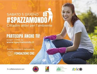 INIZIATIVA “SPAZZAMONDO. CITTADINI ATTIVI PER L’AMBIENTE” Sabato 5 giugno