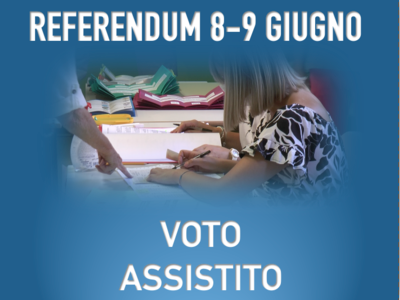 Referendum, voto assistito